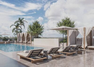 Millux Place Brickell Miami Pool Deck